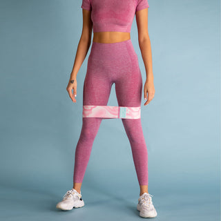 Brightly Labs® Fabric Resistance Bands Set - Multicolor Booty Bands for Legs, Butt, and Glutes - Durable, stylish, and perfect for achieving your fitness goals.