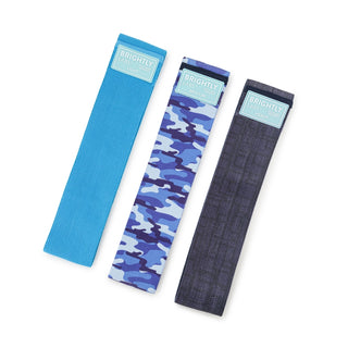 Brightly Labs® Fabric Resistance Bands Set - Multicolor Booty Bands for Legs, Butt, and Glutes - Durable, stylish, and perfect for achieving your fitness goals.