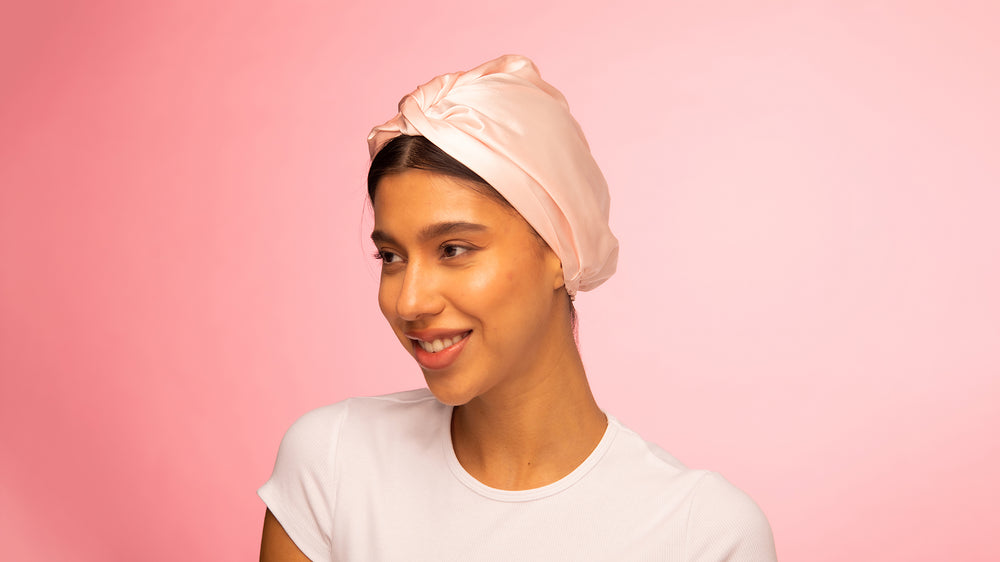 Silk Pillowcase and Turban for Babies and Cancer Patients Brightly Labs®