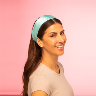 Brightly Labs® Silk Headband - Premium silver ion-infused Mulberry Silk for stylish and comfortable hair care. Elevate your look with this luxurious silk headband. 2x smoother than cotton, 4.5x more breathable, and clinically proven for sensitive skin. Explore BRIGHTY LABS for the finest in nutrition and natural beauty