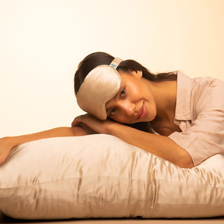 Queen Envelope Pillowcase - Premium Silver-Infused Silk with Clinically Proven Benefits - Brightly Labs®