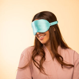 Brightly Labs® Silk Eyemask (Standard) - Clinically Proven, Mulberry Silk, Antibacterial Silver Ions, Organic Cotton, Custom Fabric Printing, Skin's Collagen Retention, Silk Eye Mask for Sleeping, Blissy Eye Mask, Luxury Sleep Mask, Pure Silk Eye Mask, Holistic Silk Sleep Mask, Organic Silk Eye Cover