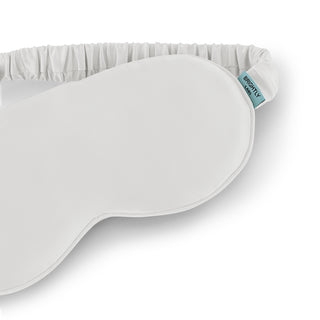 Brightly Labs® Silk Eyemask (Standard) - Clinically Proven, Mulberry Silk, Antibacterial Silver Ions, Organic Cotton, Custom Fabric Printing, Skin's Collagen Retention, Silk Eye Mask for Sleeping, Blissy Eye Mask, Luxury Sleep Mask, Pure Silk Eye Mask, Holistic Silk Sleep Mask, Organic Silk Eye Cover